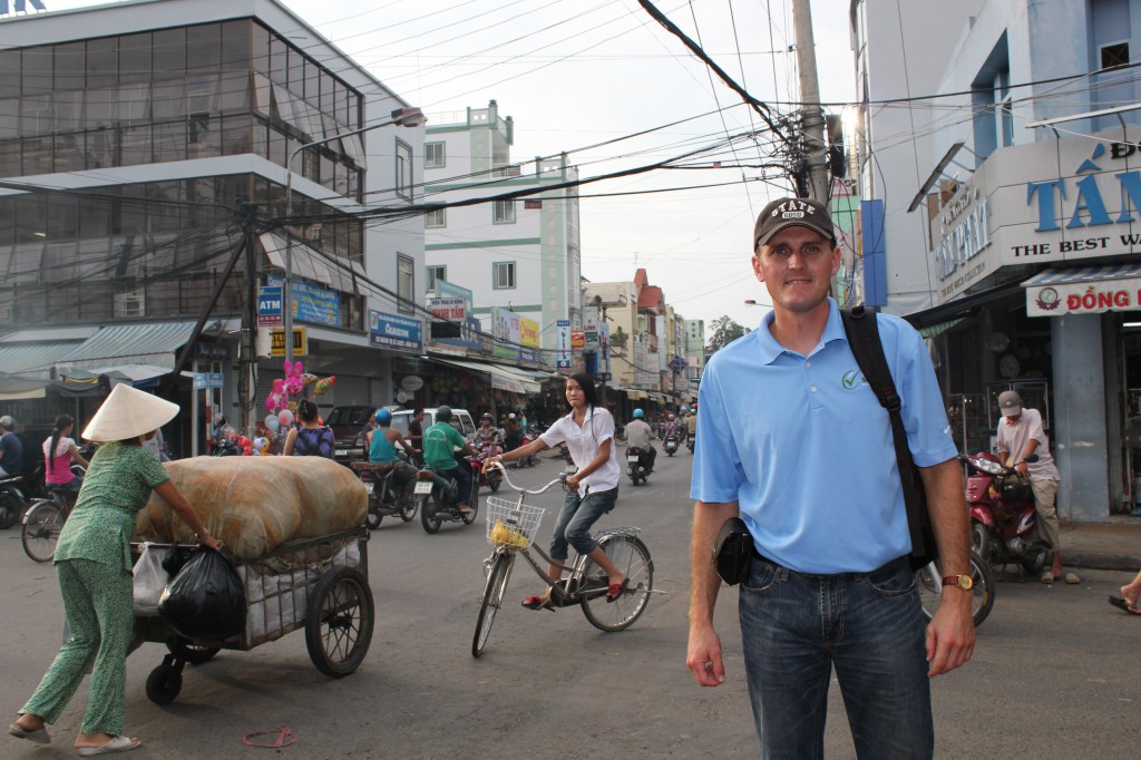 Marc Reiner in Vietnamese Marketplave